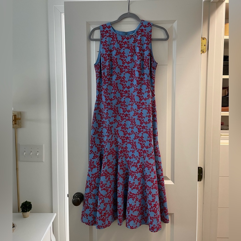 Carolina Herrera floral dress